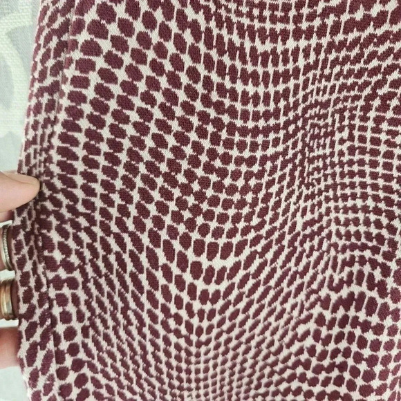 Urban Outfitters High Rise Pattern Flare Leg Sweater Pants Women's S/P - Picture 4 of 8